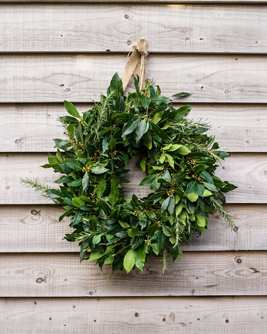 Naturally Simple Christmas Wreath